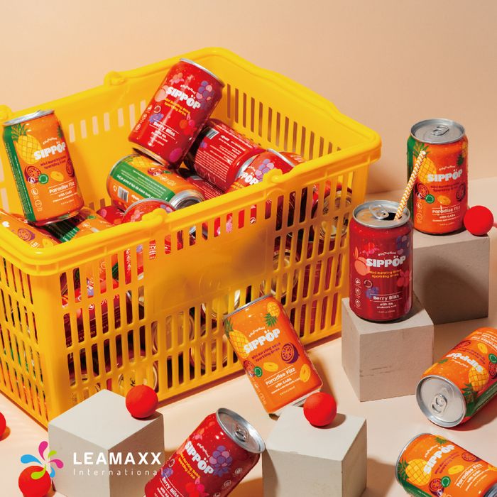 SIPPOP Mini Bursting Boba Sparkling Drink (RTD Can)