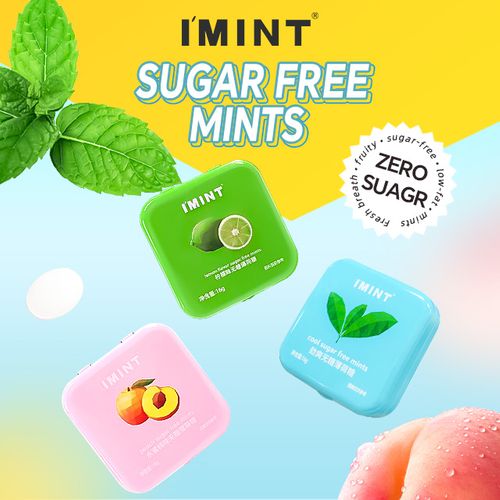I'MINT Lemon Flavor Sugar-free Mints 16g
