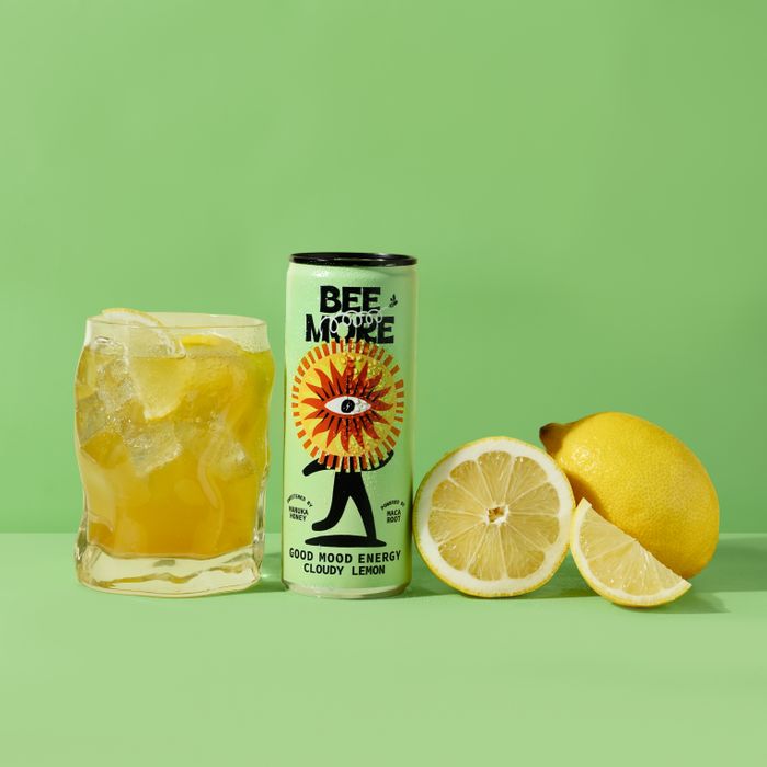 BEEMORE Functional Energy Drink – Cloudy Lemon