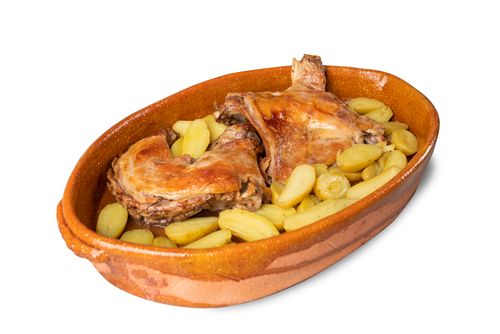 HALF ROASTED SUCKLING LAMB 