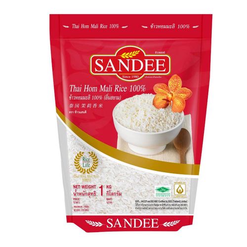 Sandee Thai Hom Mali Rice 100% Premium Grade