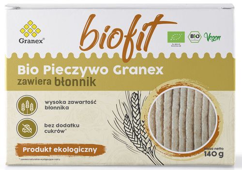 ORGANIC CRISPBREAD WITH FIBRE