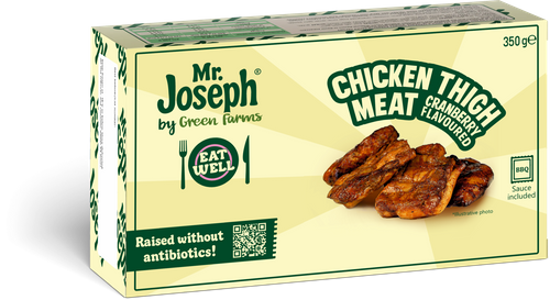 Chicken Thigh Meat Cranberry Flavoured