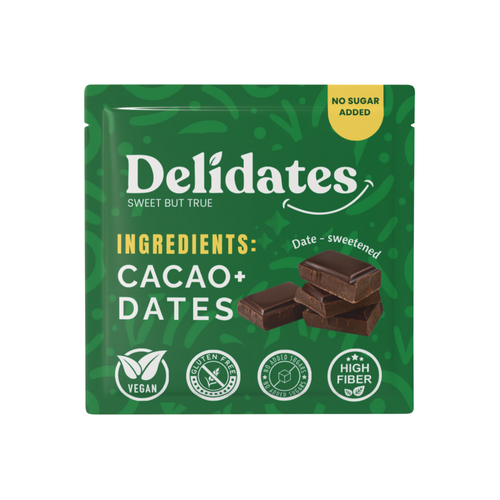 Delidates - Date Sweetened Dark Chocolate