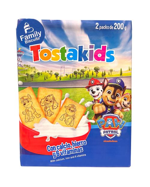 TOSTAKIDS PAW PATROL FB 400G