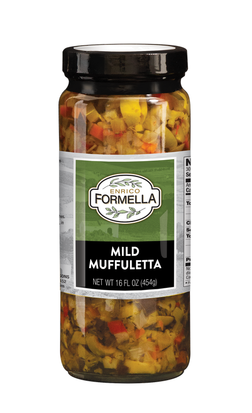 Hot and Mild Muffuletta Salad