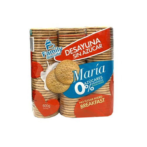 MARIA 0% ADDED SUGAR 600G