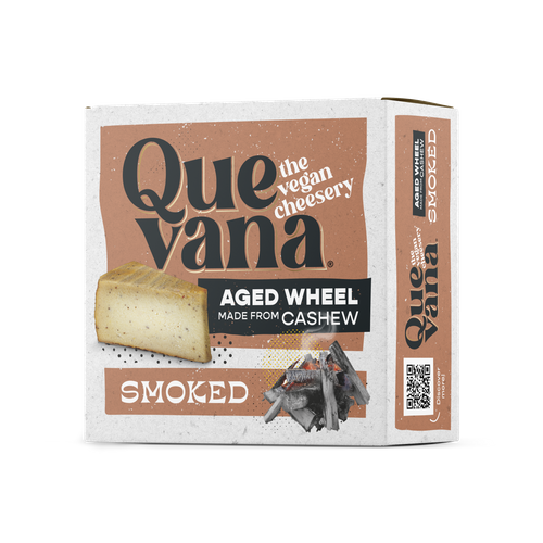 Aged Vegan Cheese made from Cashew - Smoked