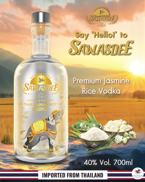 Sawasdee Premium Jasmin Rice Vodka