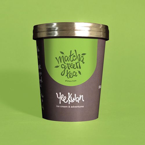 YEEKWAN Matcha Green Tea Ice Cream