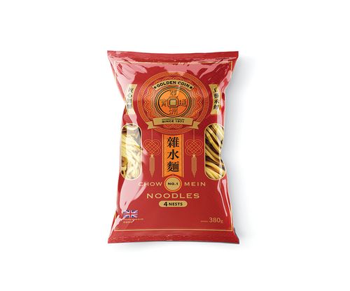 Golden Coin Chow Mein Noodles 380g (Retail) (4 Nests)