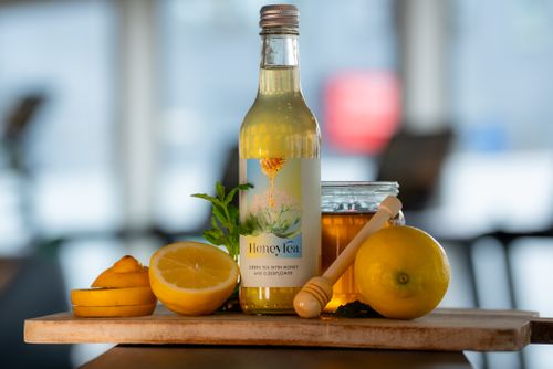 Green Tea with Honey and Elderflower - Bottle