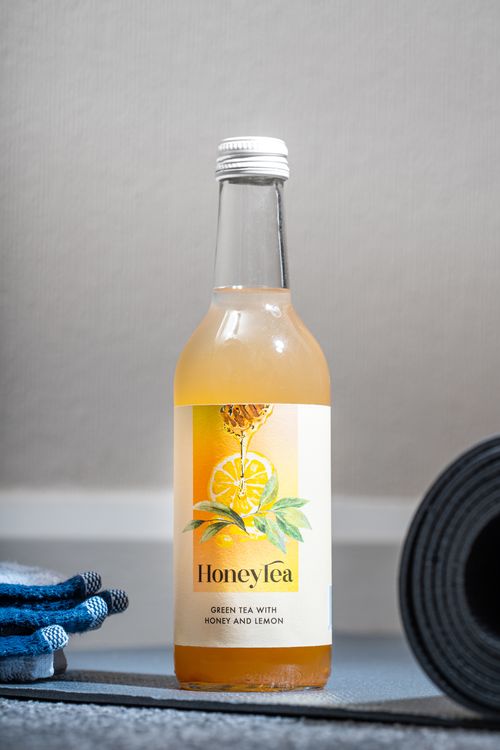 Green Tea with Honey and Lemon - Bottle