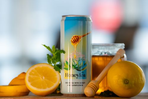 Green Tea with Honey and Elderflower - Can
