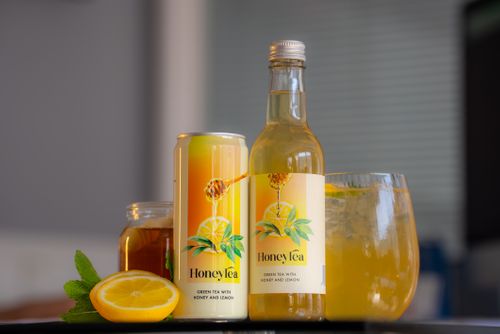 Green Tea with Honey and Lemon - Can