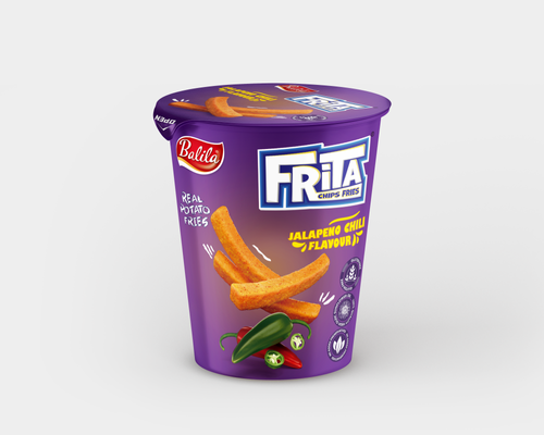 Balila Frita chips fries Jalapeno Chili flavour, 40 g