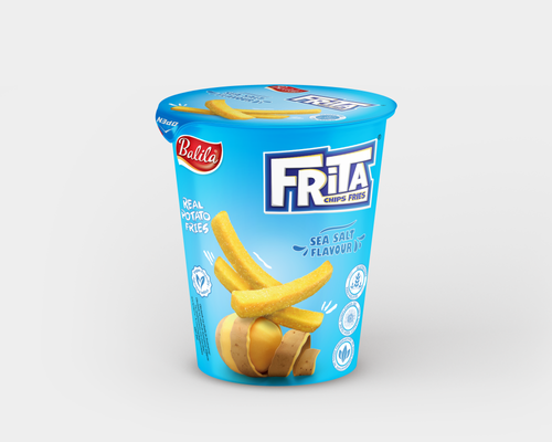 Balila Frita chips fries Sea Salt flavour, 40 g