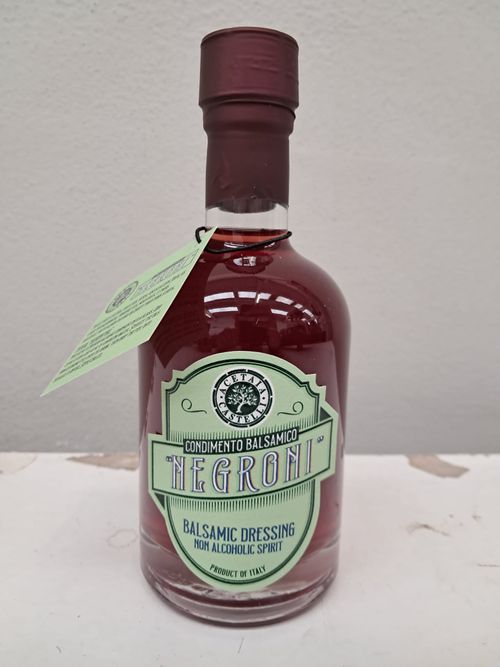 Non-Alcoholic Negroni Balsamic Condiment