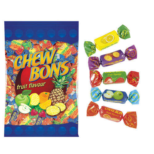 Chew Bons fruit toffee 1kg bag