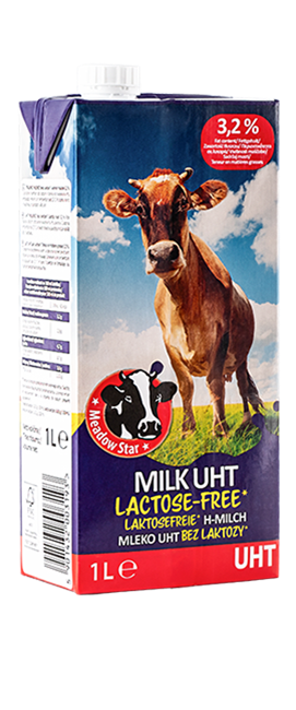 UHT Milk 3,2% Lactose free 1L Meadow Star