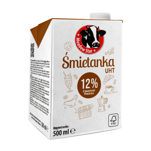 UHT Cream 12% 0,5L Meadow Star