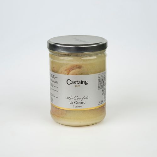 Duck confit: legs and gizzards