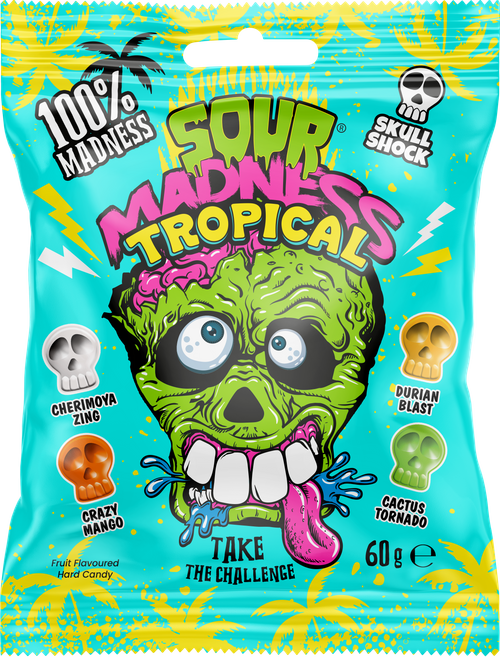 Sour Madness Tropical 60g 