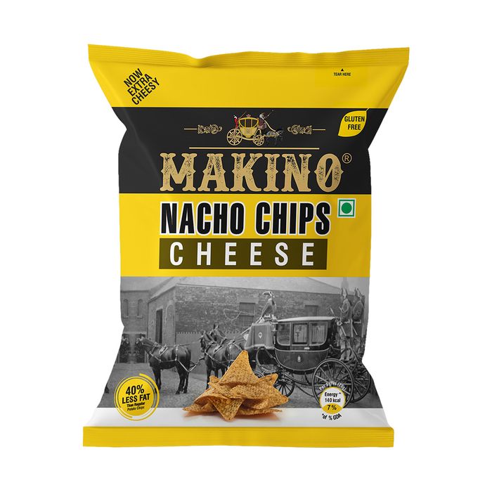 Makino Nacho Chips Cheese 37g, 60g, 150g