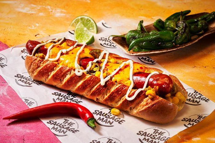 Chilli Beef Giant Frankfurter