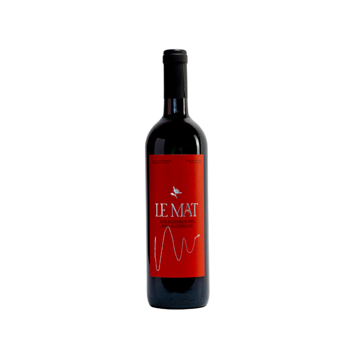 Le Mat, Muse, Non Alcoholic Wine Alternative, Red, 750 ml.