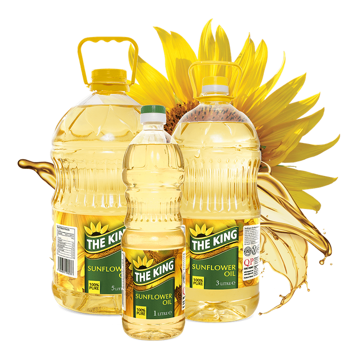 Sunflower oil/soybean oil/rapeseed oil refined, deodorized