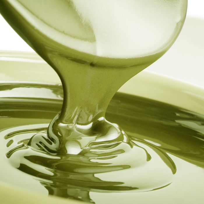 JMP Liquid Pistachio Chocolate Sauce 5KG Spout Bag 