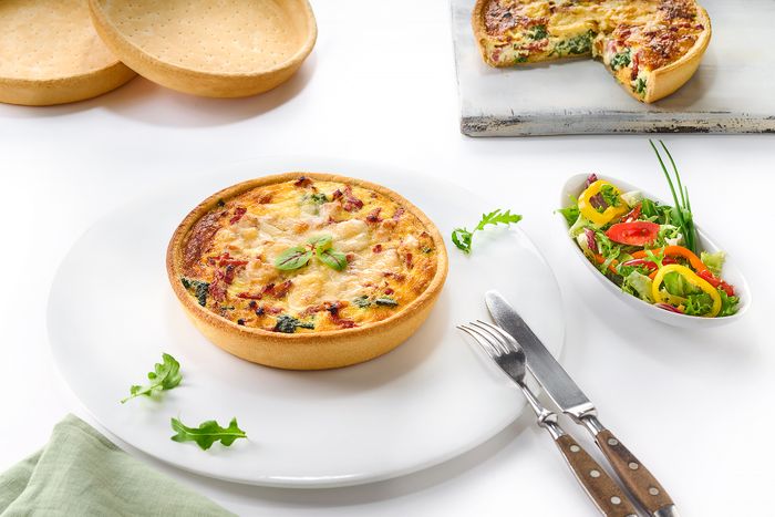 READY TO FILL QUICHES