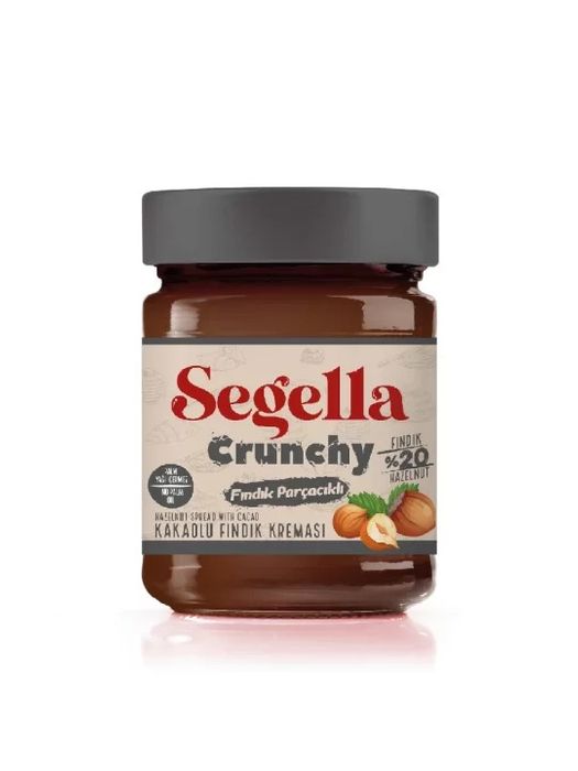 Segella Crunchy Hazelnut Spread with Hazelnut Pieces