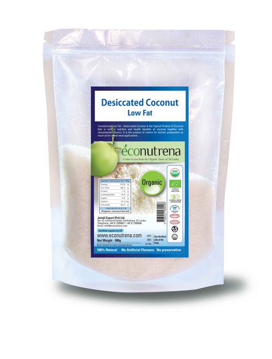 Desiccated Coconut Fine / Medium / Low fat