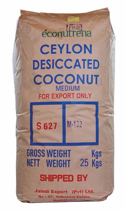 Desiccated Coconut Fine / Medium / Low fat