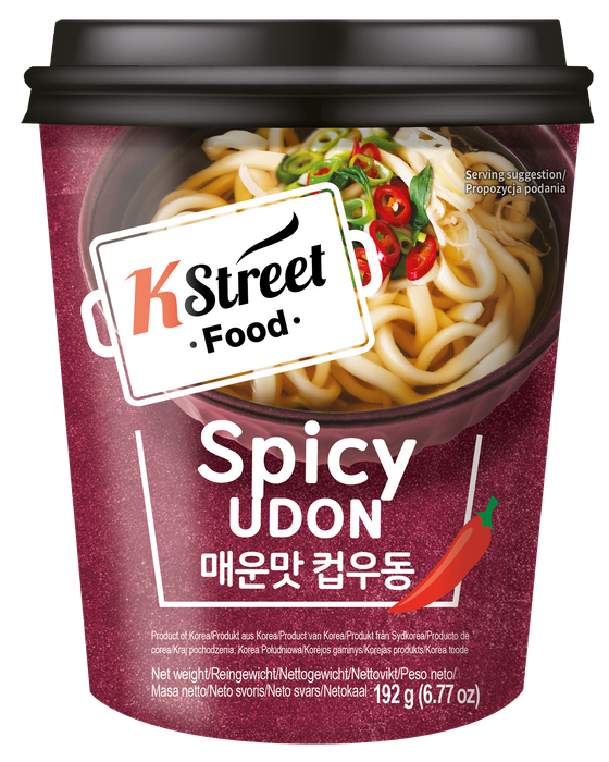 CUP UDON NOODLES(Shoyu, Kimchi, Spicy, Chicken(Artificial))