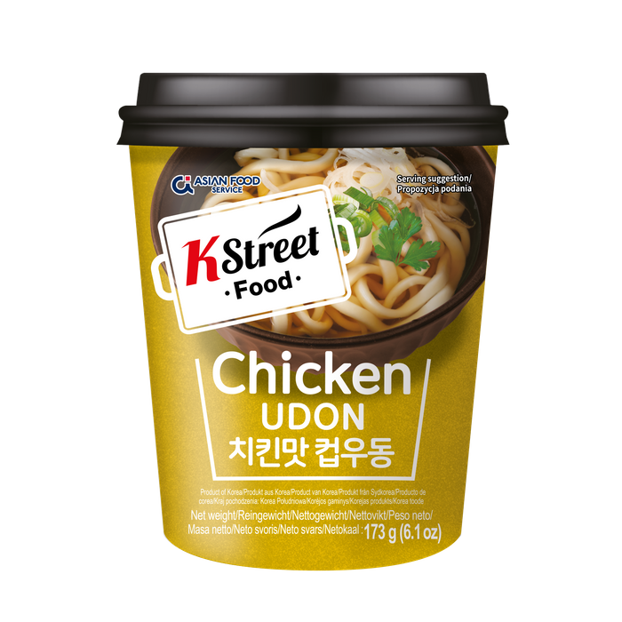 CUP UDON NOODLES(Shoyu, Kimchi, Spicy, Chicken(Artificial))