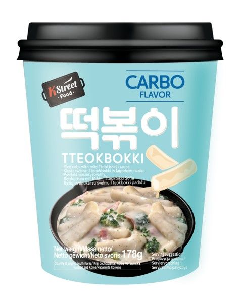 CUP TTEOKBOKKI (Mild, Spicy, Carbo, Jjajang)