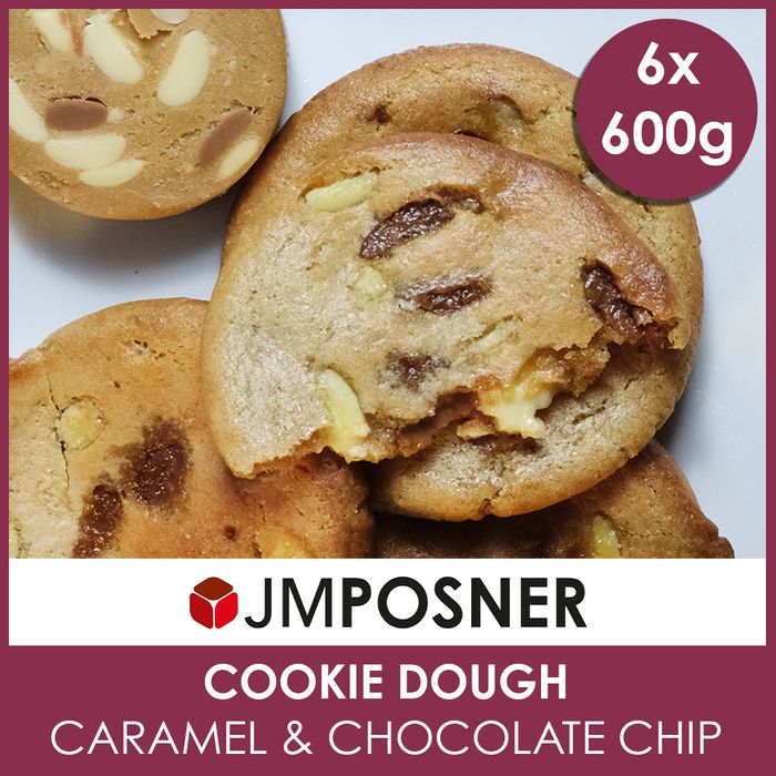 Caramel and Chocolate Cookie Dough