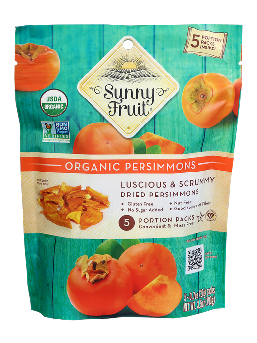 ORGANIC DRIED PERSIMMONS
