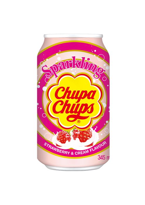 Chupa Chups Sparkling Drink Strawberry