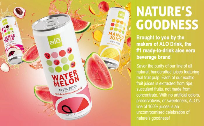 ALO 5 Fruit Juices with Pulp