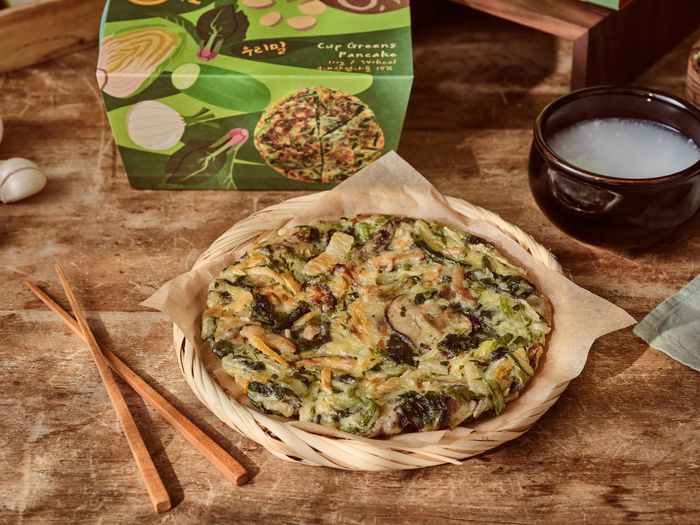 Cup Greens Pancake