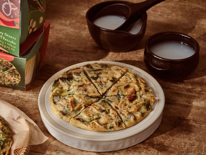 HOT Cup Greens Pancake