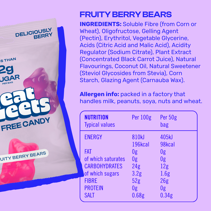 NeatSweets Fruity Berry Bears
