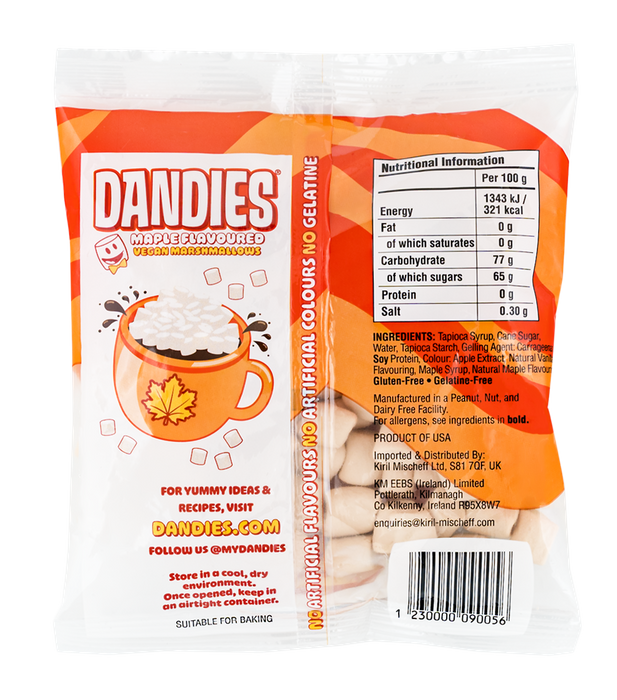 Dandies Maple Flavoured Marshmallows