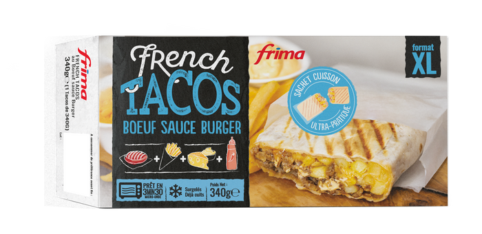 FRENCH TACOS - Beef with Burger sauce