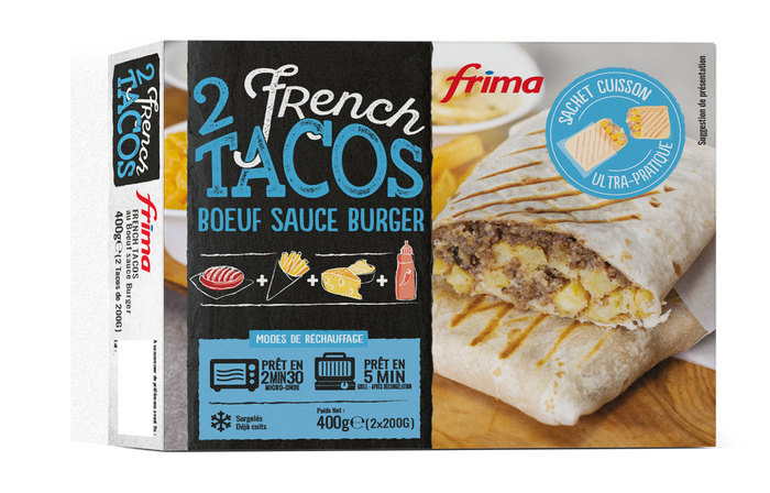 FRENCH TACOS - Beef with Burger sauce