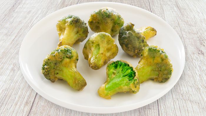 Battered vegetables 